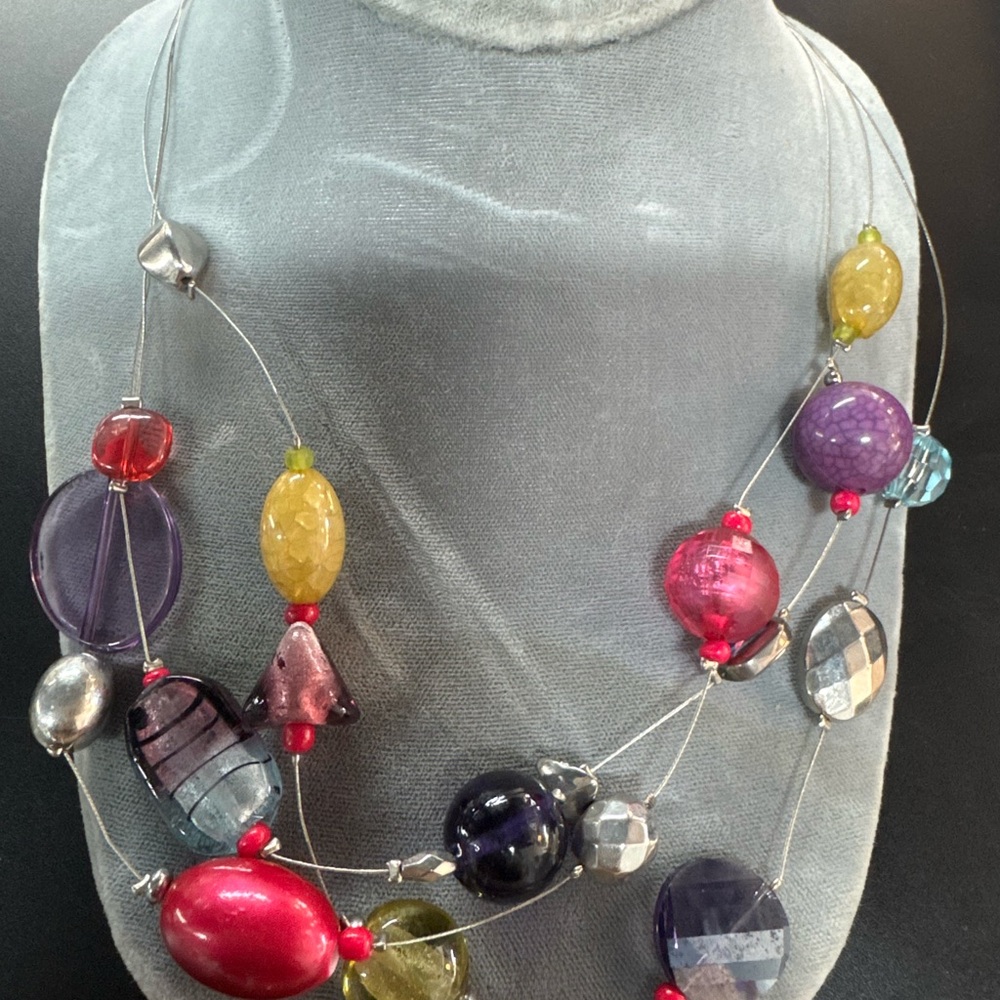 Multicolor Beaded Necklace